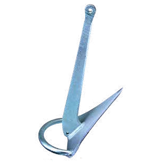 Ancora triangolare con arco kg 14 in acciaio zincato