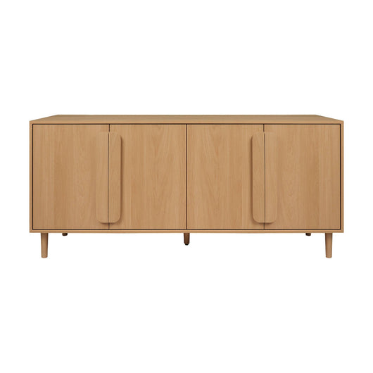 Credenza vintage effetto legno 4 ante 150cm