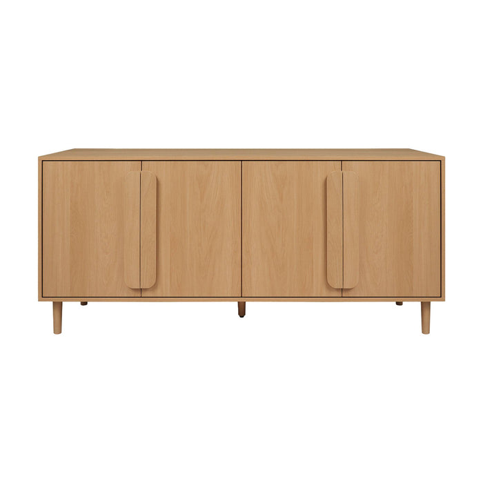 Credenza vintage effetto legno 4 ante 150cm
