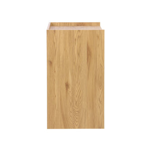 Scrivania decorazione legno 2 cassetti di stoccaggio, quercia