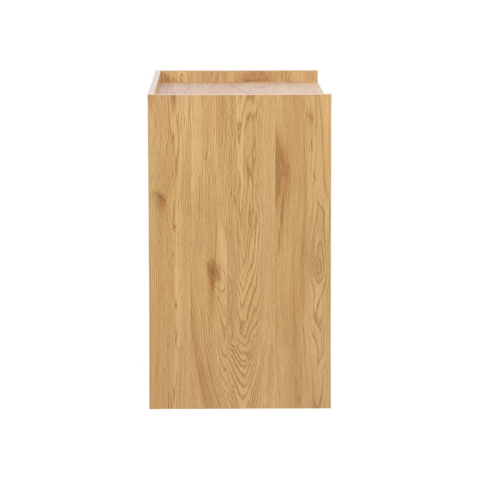 Scrivania decorazione legno 2 cassetti di stoccaggio, quercia