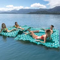 56841EU - Materassino Piatto Con Cuscinetti 290X226Cm