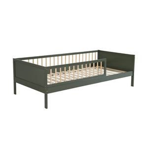 Letto bambino 90 x 190 cm pino naturale rete a doghe inclusa, verde