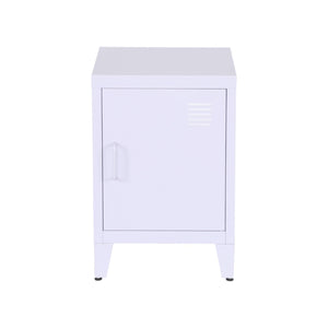 Comodino industriale, 1 anta, lilas