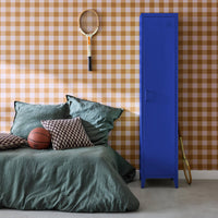 Armadio camera industriale con 4 vani, blu