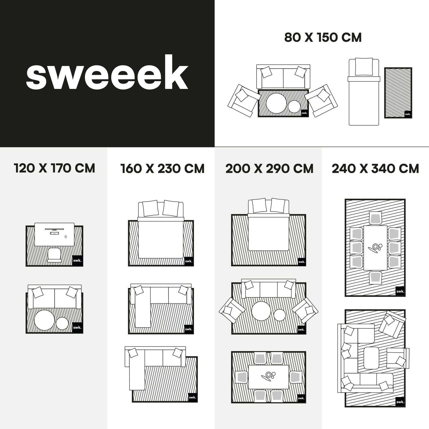 Tappeto interno per bambini colore bianco e stampato mini città
