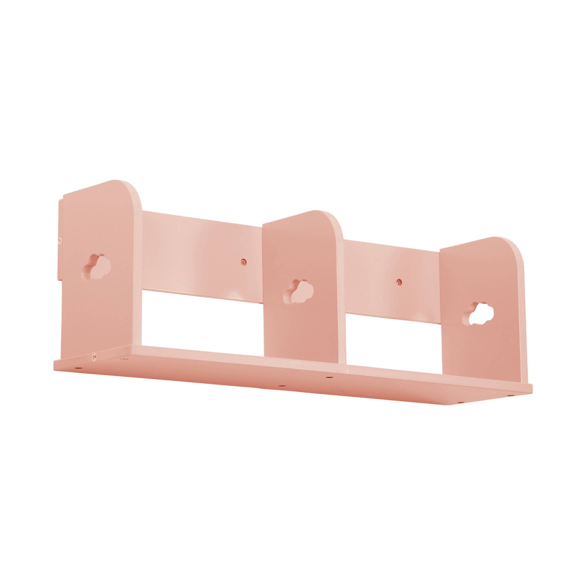 Mensola a muro per cameretta, 60cm, rosa