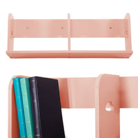 Mensola a muro per cameretta, 60cm, rosa