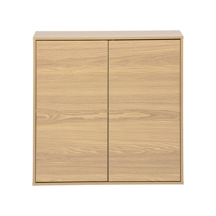 Modulo di stoccaggio con 2 porte, 70cm, quercia