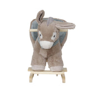 Sedia a dondolo asino per bambini, bianco