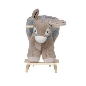 Sedia a dondolo asino per bambini, bianco