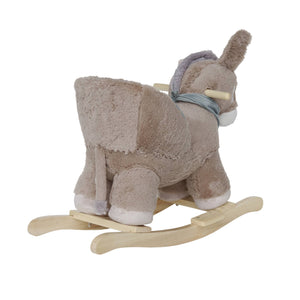 Sedia a dondolo asino per bambini, bianco