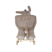 Sedia a dondolo asino per bambini, bianco