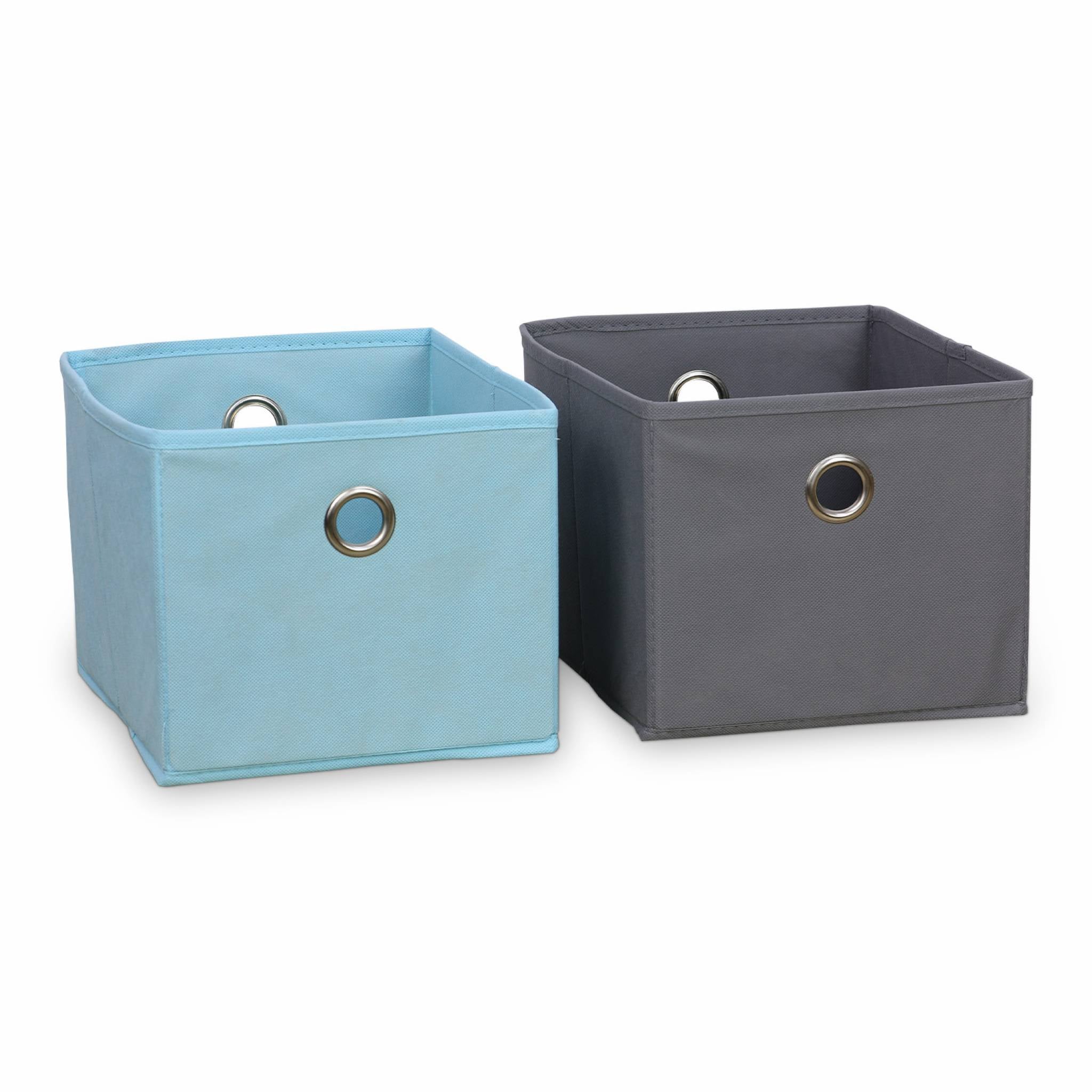 Contenitore per bambini con 4 cestini, blu