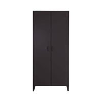 Armadio per camera guardaroba industriale in metallo 2 ante, 4