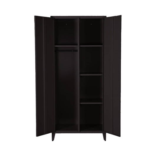 Armadio per camera guardaroba industriale in metallo 2 ante, 4