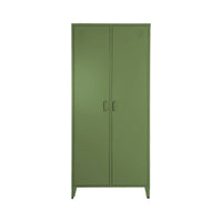 Armadio per camera guardaroba industriale in metallo 2 ante, 4