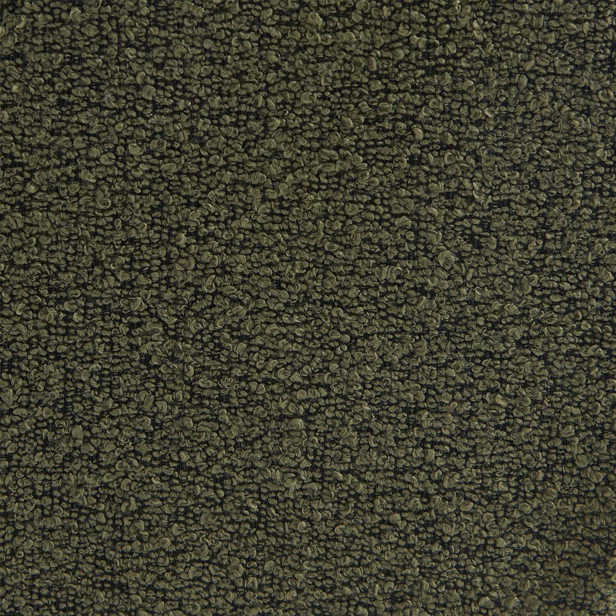 Poltroncina per bambini in bouclé testurizzato 1 posto, verde kaki