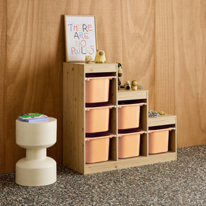 Mobile contenitore per bambini a scala con 6 contenitori, pesca