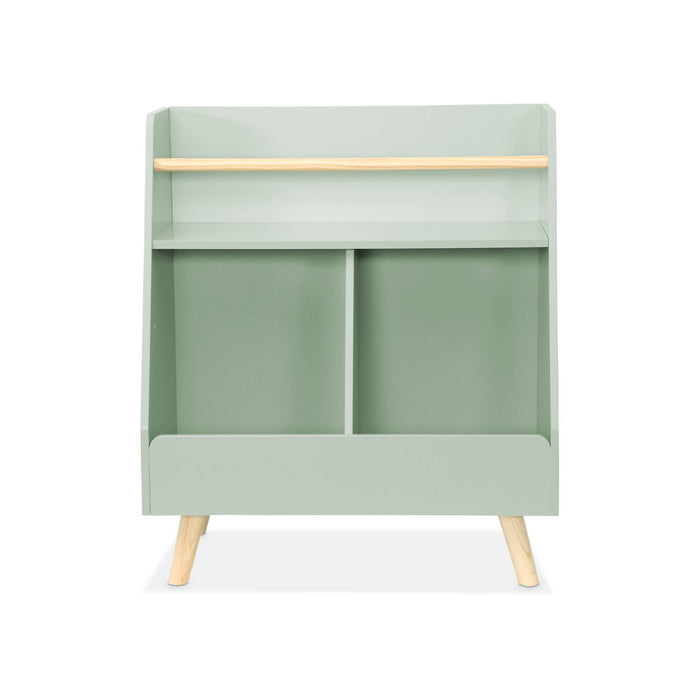 Contenitore per bambini, 2 scomparti, verde