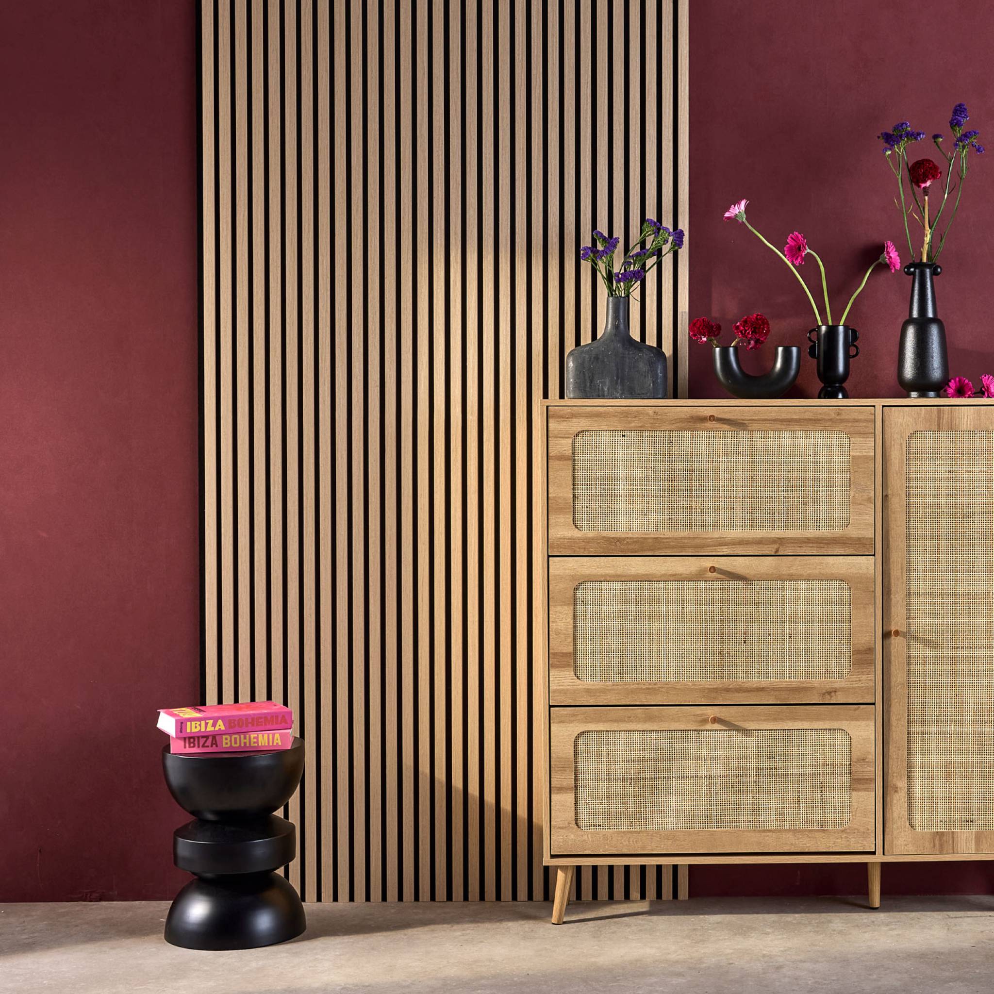 Pannelli decorativi per pareti, legno di rovere, quercia