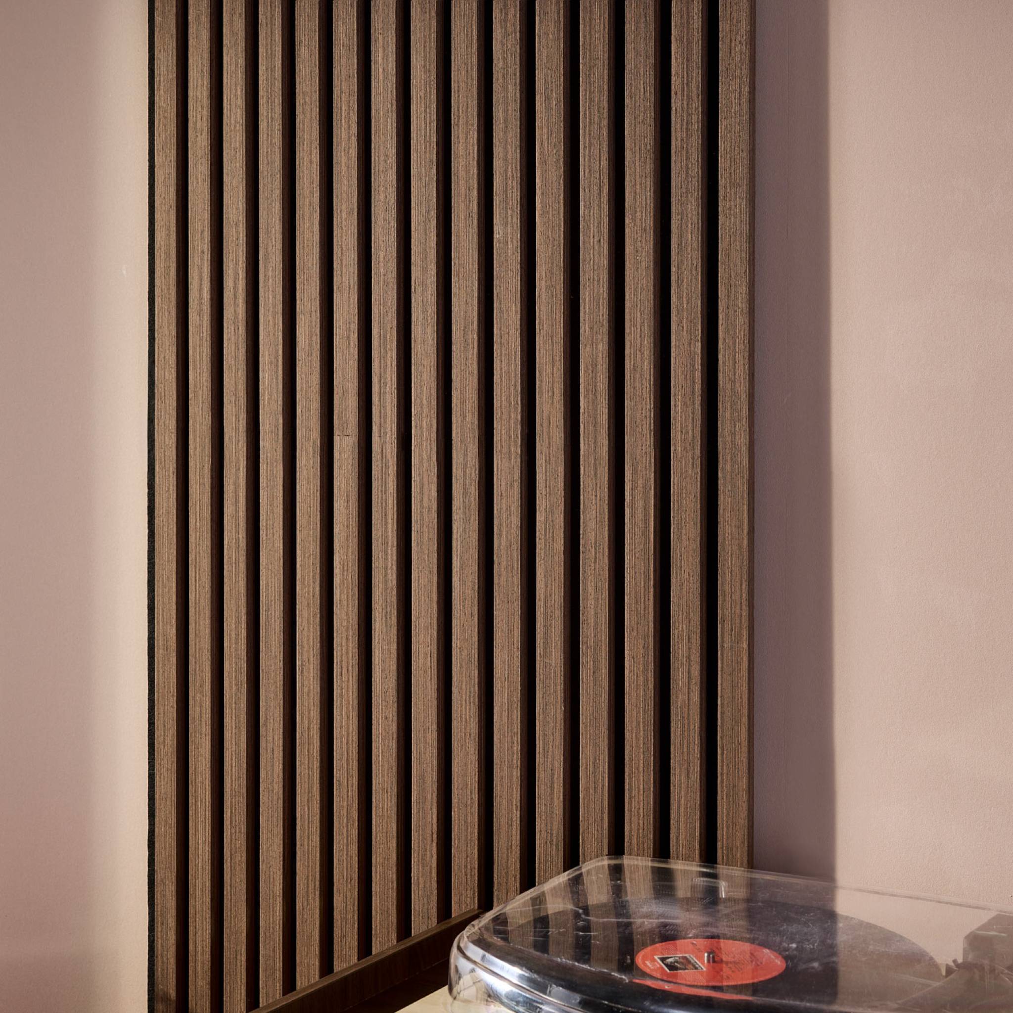 Pannelli decorativi per pareti, legno di noce, marrone