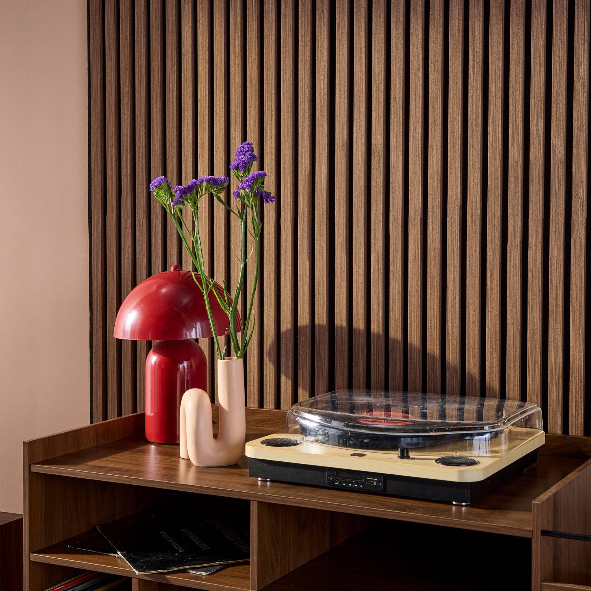 Pannelli decorativi per pareti, legno di noce, marrone