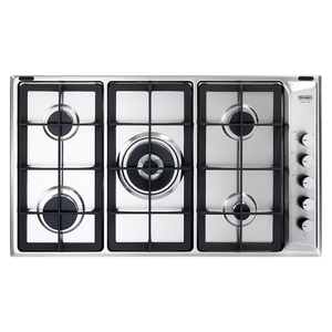 Piano cottura 5 fuochi IL 59 PRO ND - DE LONGHI