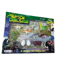 Il Mondo Dei Dinosauri Set Gioco Giocattolo Per Bambini Rivivi Mondo Preistorico         