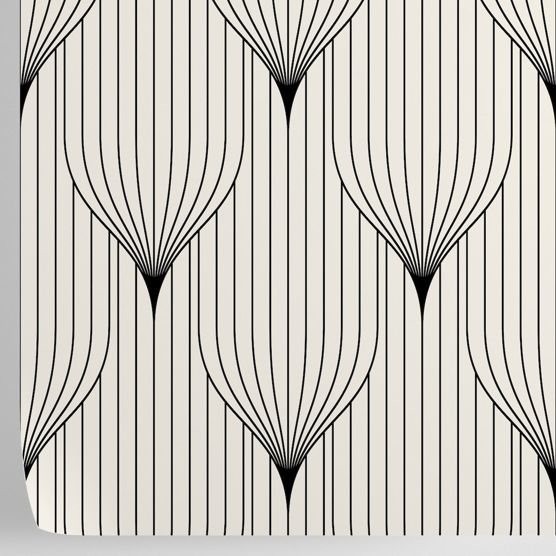 Carta da Parati Art Déco Carta Vegana 250x200cm 5,5mq 