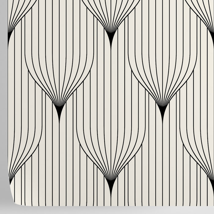 Carta da Parati Art Déco Carta Vegana 250x200cm 5,5mq 