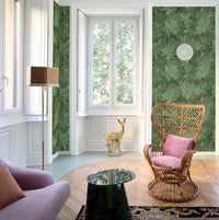 Carta da Parati Siepe con Chiavi Carta Vegana 250x200cm 5,5mq