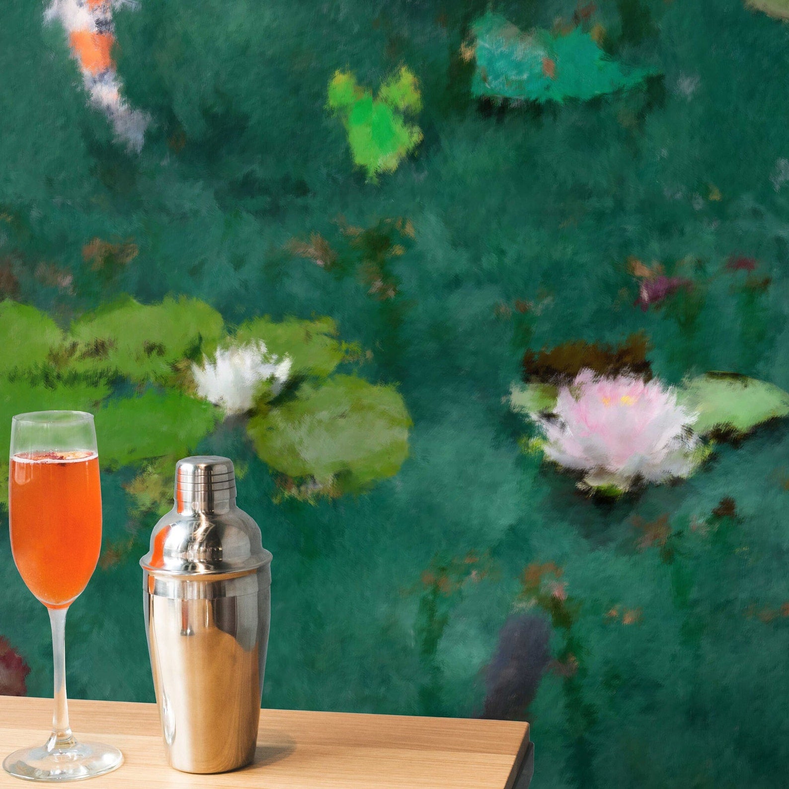 Carta da Parati Impressionista Carta Vegana 250x200cm 5,5mq 