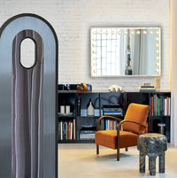 Carta da Parati Mattoni Bianchi Carta Vegana 250x200cm 5,5mq 