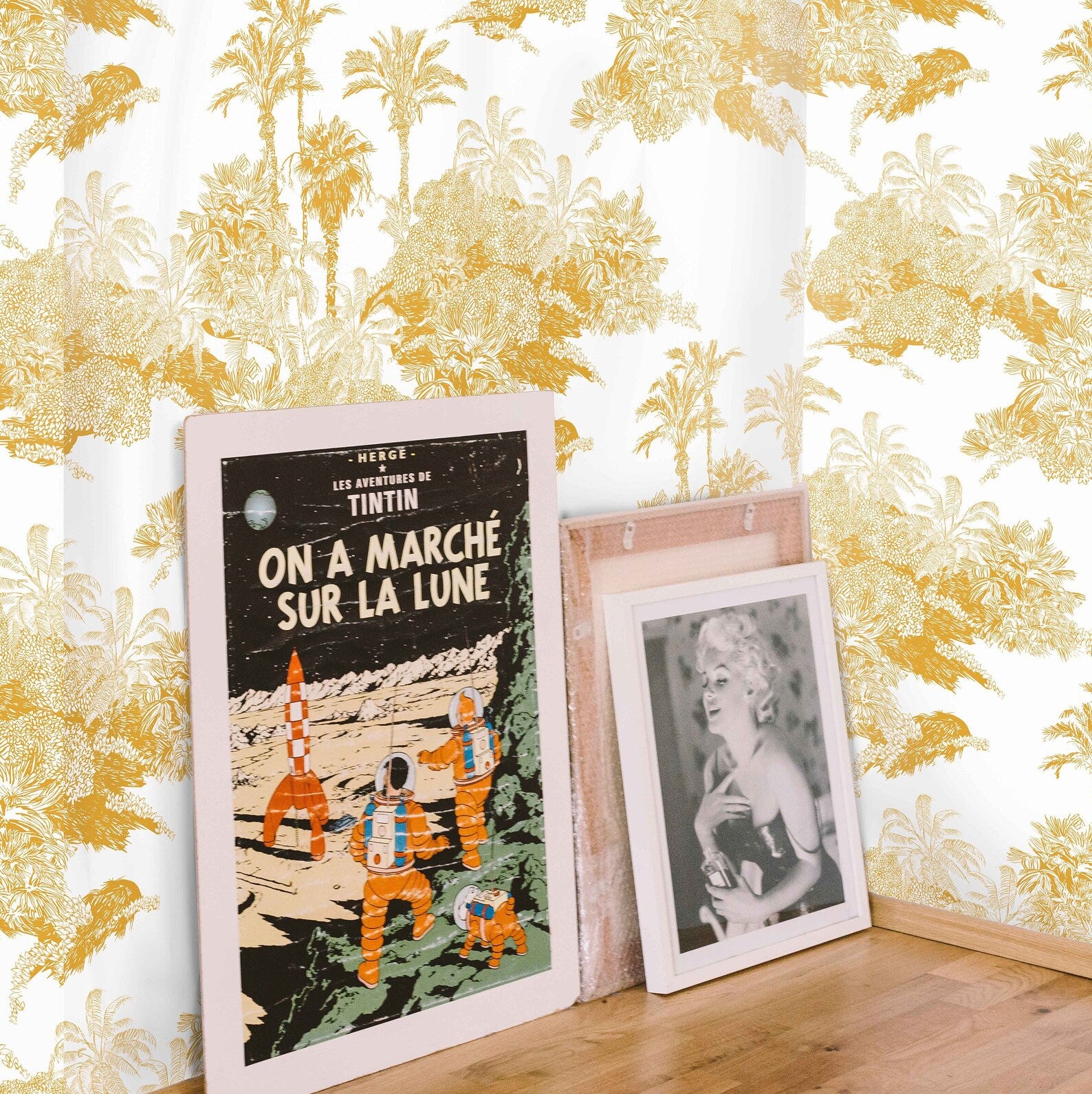 Carta da Parati Toile de Jouy Carta Vegana 250x200cm 5,5mq 