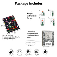 Carta da Parati Cucina Carta Vegana 250x200cm 5,5mq 