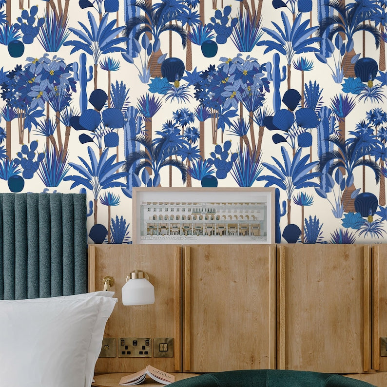 Carta da parati oasi del deserto 200x280cm 5 mq