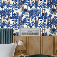 Carta da parati oasi del deserto 200x280cm 5 mq