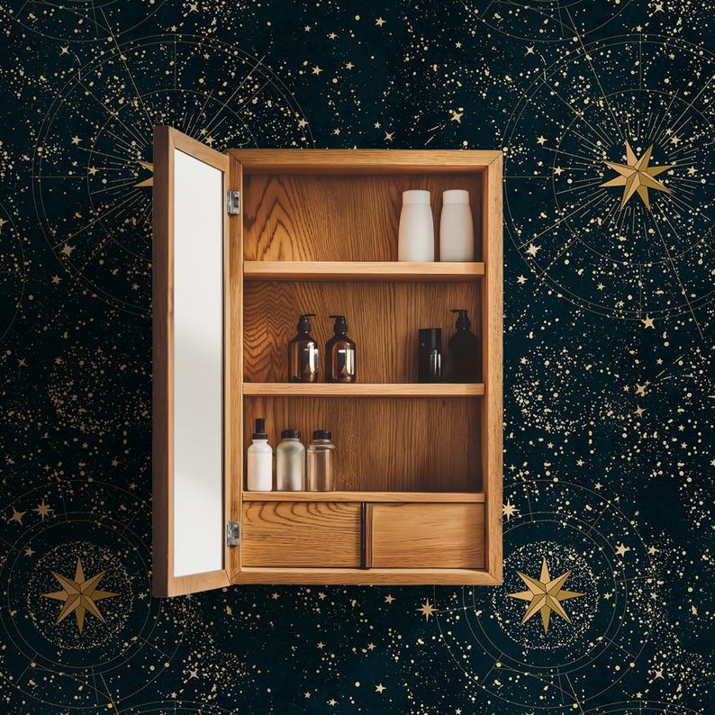 Carta da parati blu cielo stellato 200x280cm 5 mq