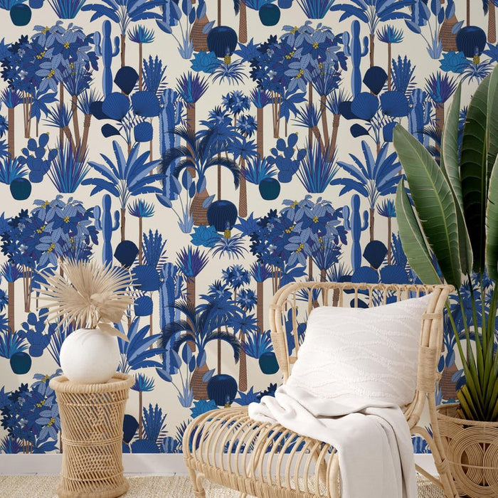 Carta da parati oasi del deserto 200x280cm 5 mq