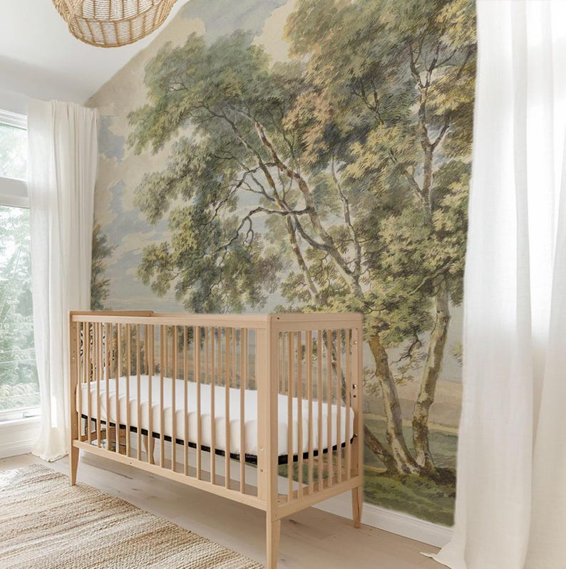 Carta da Parati Paesaggio Inglese 360x260cm 9 mq