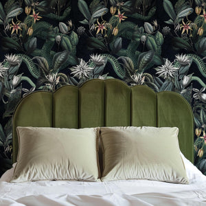 Carta da parati giungla scura 200x280cm 5 mq
