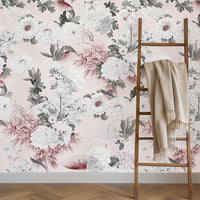 Carta da Parati Floreale Carta Vegana 180x260cm 4 mq