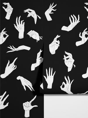 Carta da Parati Mani Gotiche 200x280cm 5 mq