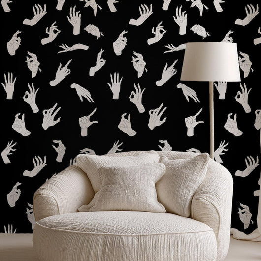 Carta da Parati Mani Gotiche 200x280cm 5 mq