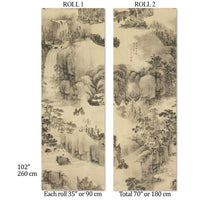 Carta da Parati Paesaggio Cinese 180x260cm 4 mq