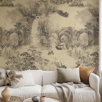 Carta da Parati Paesaggio Cinese 180x260cm 4 mq