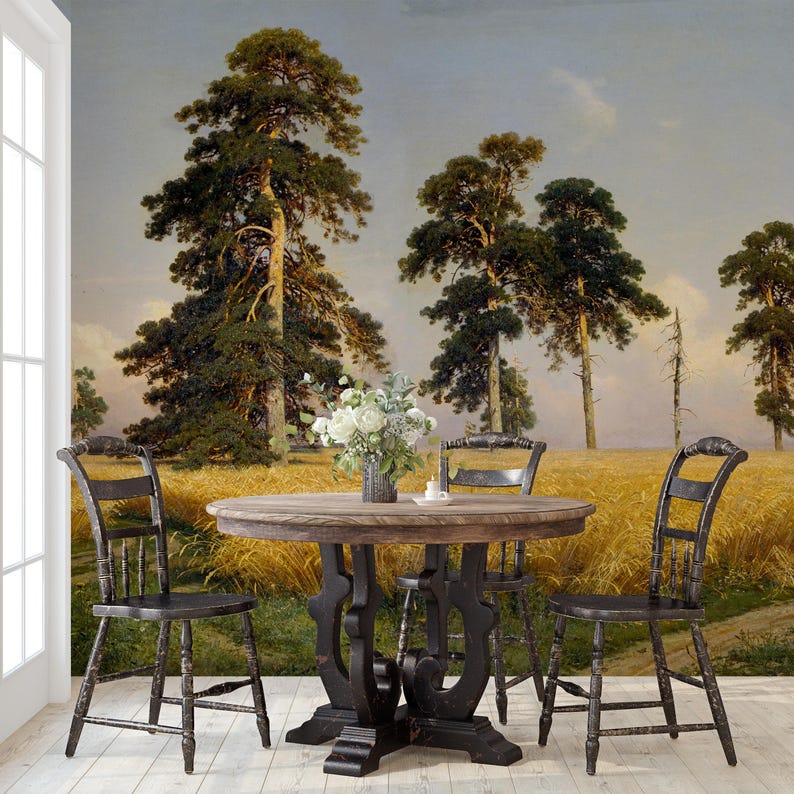 Carta da Parati Campo di Grano 360x260cm 9 mq