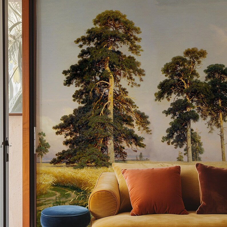 Carta da Parati Campo di Grano 360x260cm 9 mq