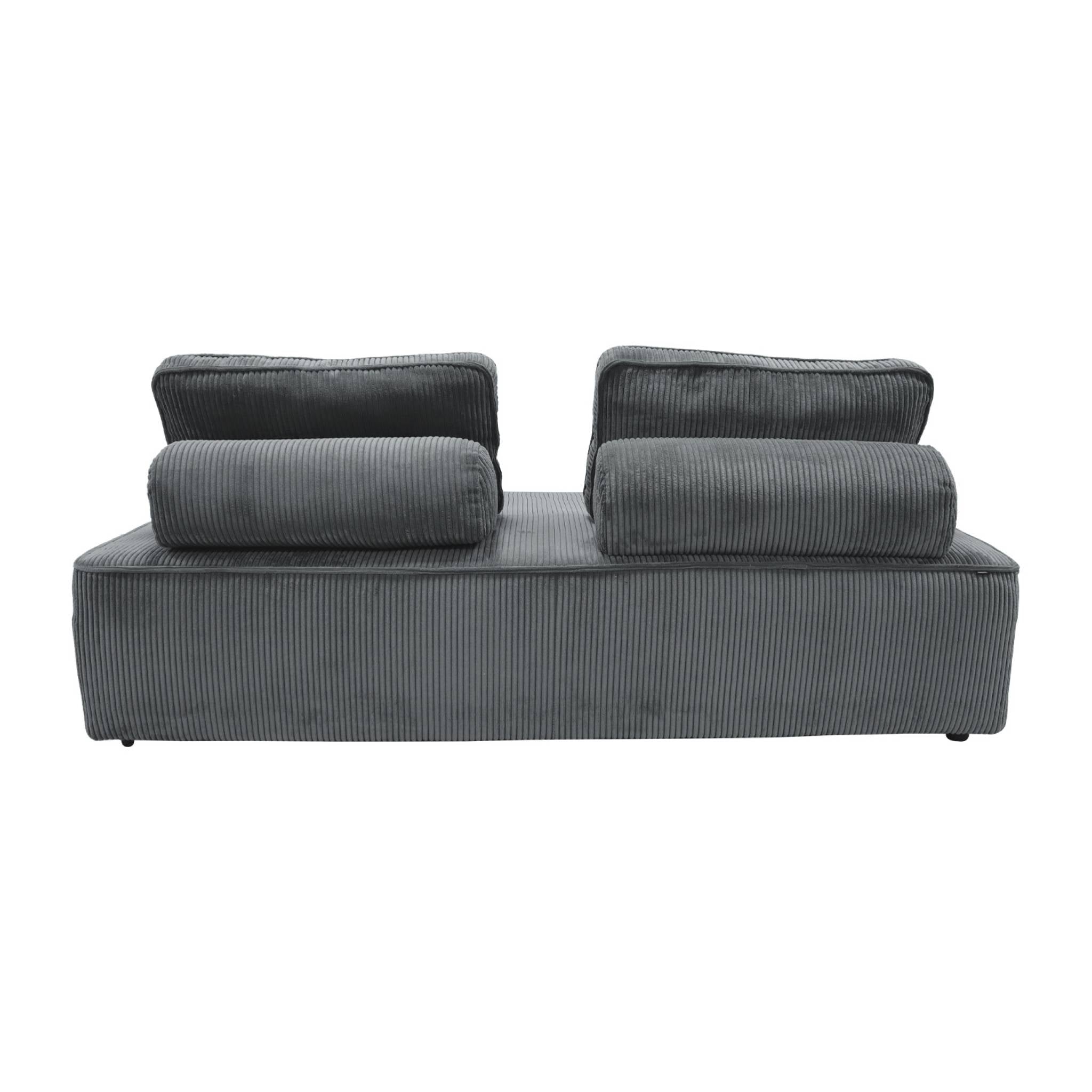 Seduta per divano modulare 2 posti in velluto a coste (set di 2),